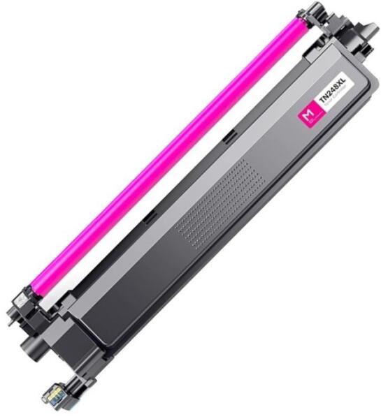 Toner compatibil Brother TN248XLM pentru Brother MFC L3760CDW, Brother L8340CDW și Brother L8390CDW, Magenta, 2.300 pagini