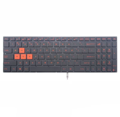 Tastatura laptop pentru Asus ROG Strix GL502V GL502VM GL502VS GL502VT GL502VY GL702VT GL702VS GL702VM GL702 GL702ZC, US International, iluminată, cu NumPad