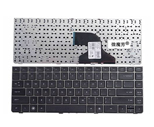 Tastatura laptop pentru HP 4330S 4331S 4430S 4431S 4435S 4436S 4430 4331 maro, US International, fără iluminare, fără NumPad