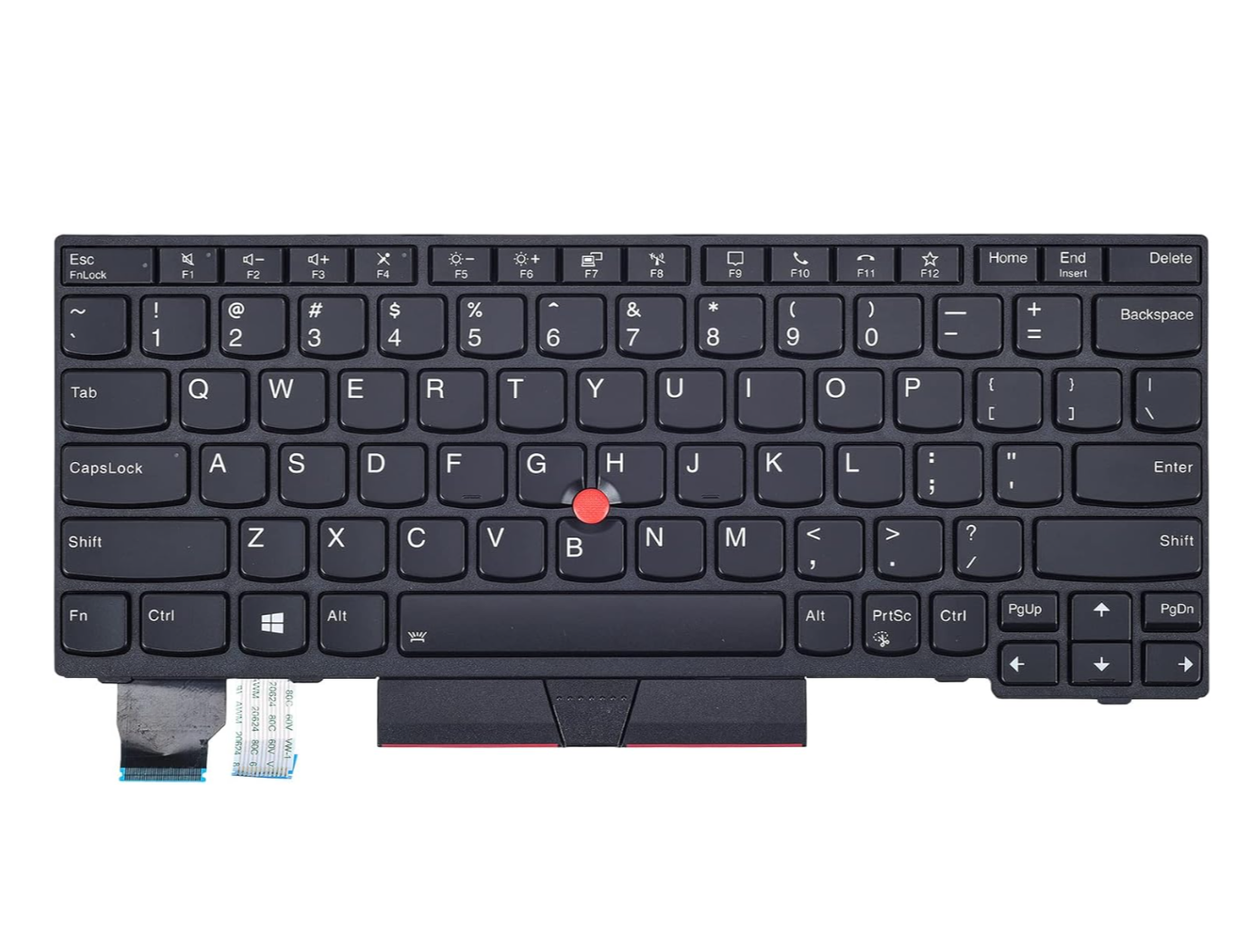 Tastatura laptop pentru Lenovo ThinkPad X13 Gen1 L13 Yoga Gen2 S2 Yoga 5th Gen6 X280 A285 X390 X395 S2 5th Gen S2 Gen 6, US International, fără iluminare, fără NumPad