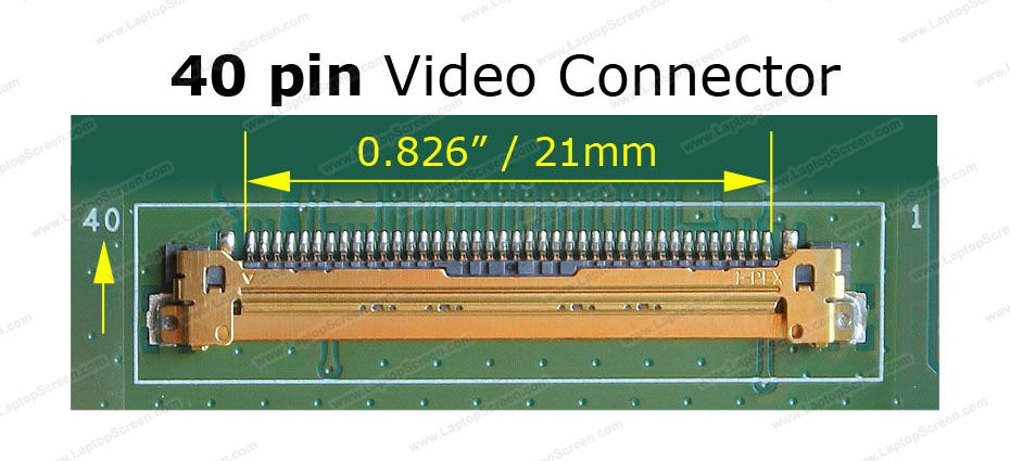 Display laptop LP125WH2 IPS 12.5 inch subtire 40 pini fara prinderi