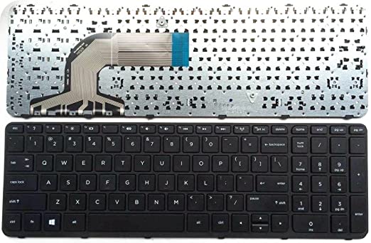 Tastatura laptop pentru HP PAVILION 15-N 15-E 15N 15T 15-F 15-G 15-R 15-A 15-S 15-H 250 G2 G3 255 G2 G3 256 G2 G3 cu rama, US International, fără iluminare, cu NumPad