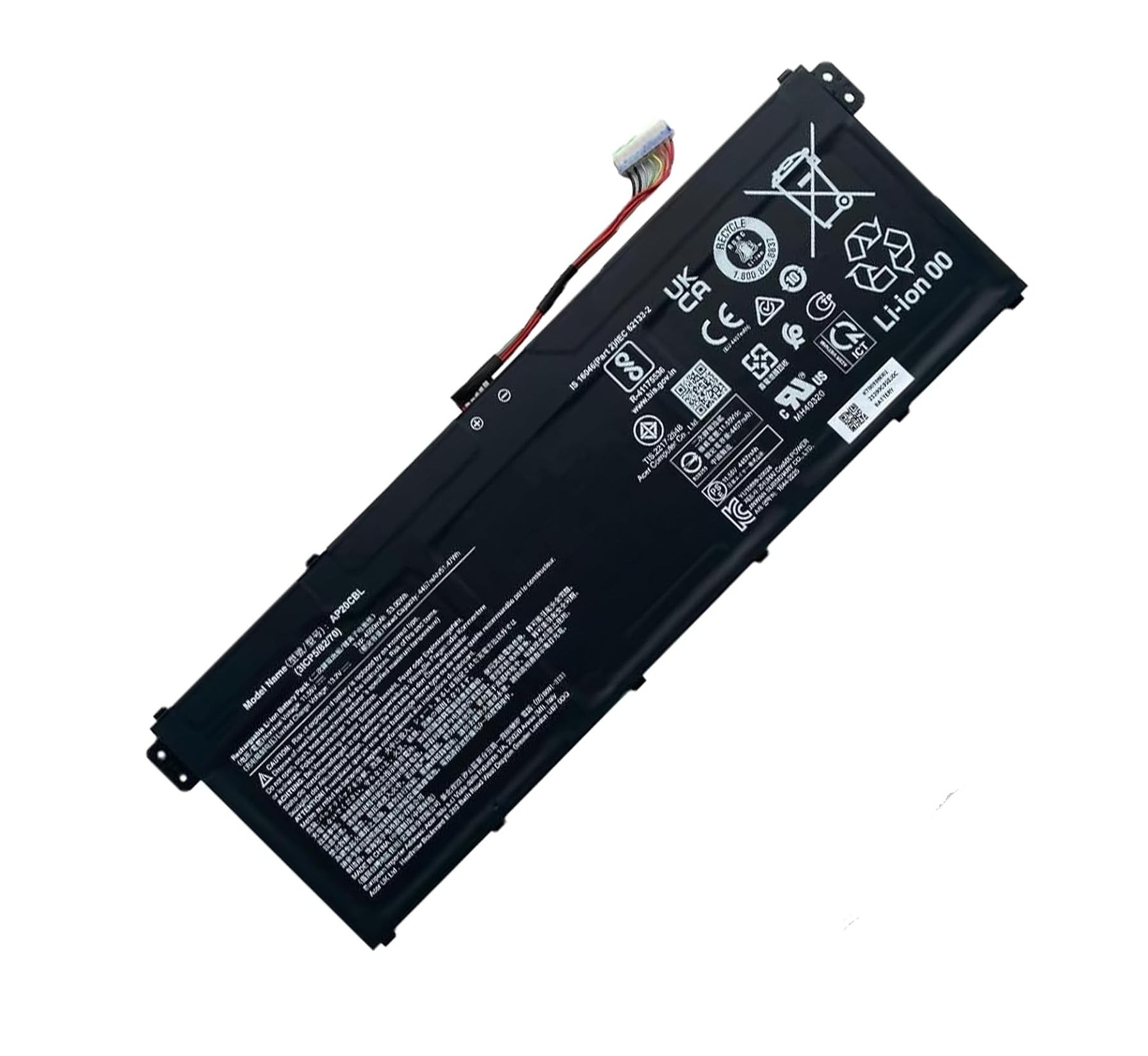 Baterie laptop Acer Aspire Acer Aspire 5 A515-45 A515-46 A515-56 A515-56T A515-56G Aspire 7 A715-43G Swift 3 SF314-43 SF314-511 Vero AV15-51 TravelMate Spin B3 AP20CBL, 3 celule, 4100mAh, 11.1V, Li-Polymer