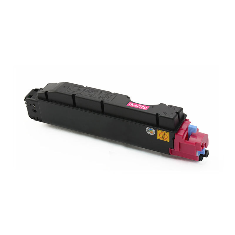 Toner compatibil Kyocera TK-5270M pentru Kyocera Mita ECOSYS P 6230, Kyocera Mita ECOSYS M 6230 și Kyocera Mita ECOSYS M 6630, Magenta, 6.000 pagini