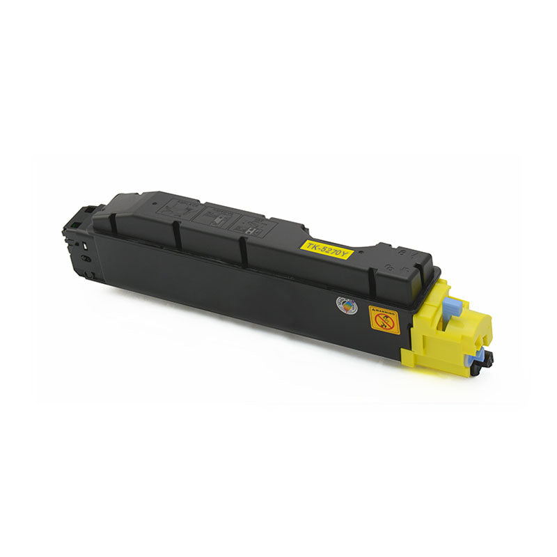 Toner compatibil Kyocera TK-5270Y pentru Kyocera Mita ECOSYS P 6230, Kyocera Mita ECOSYS M 6230 și Kyocera Mita ECOSYS M 6630, Galben, 6.000 pagini
