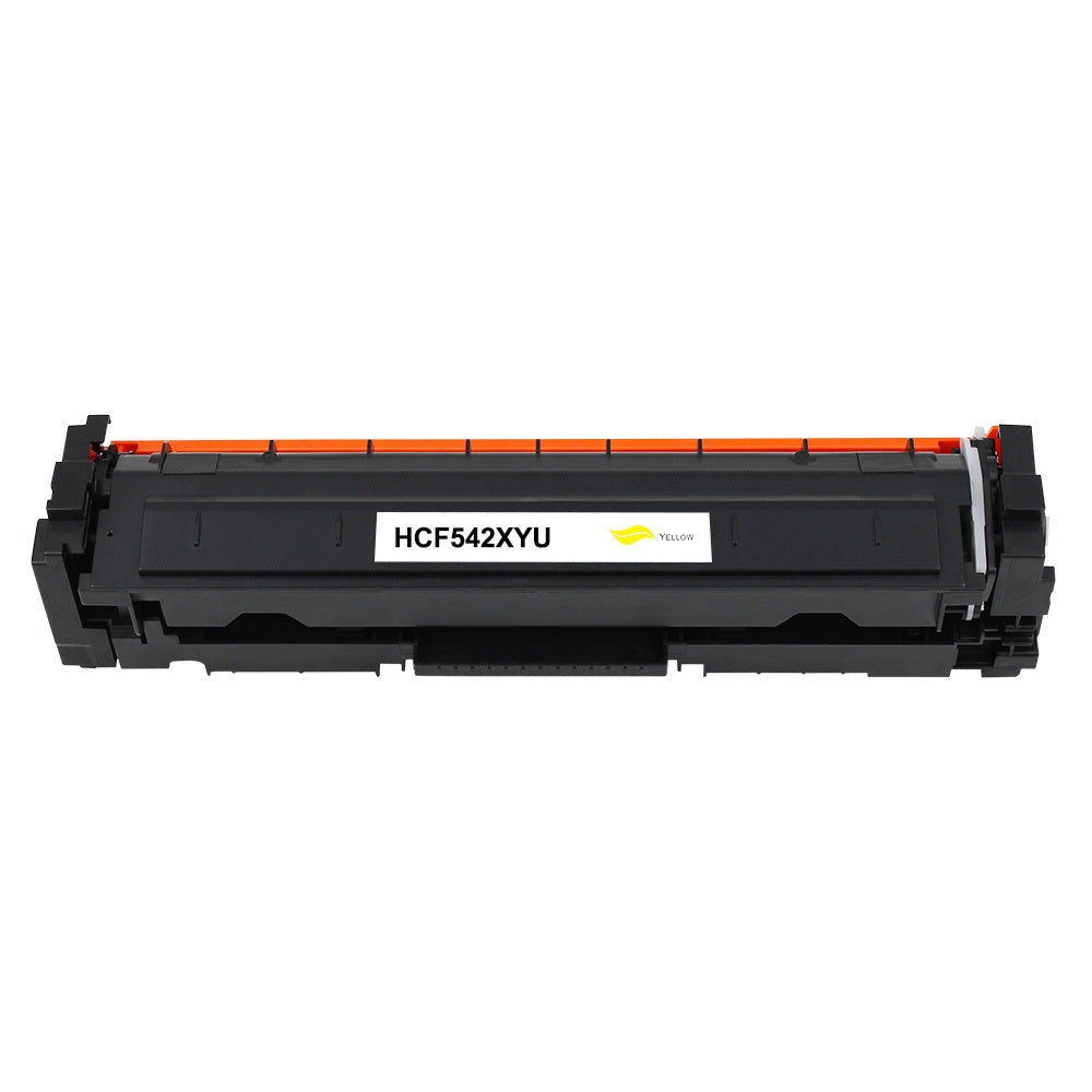 Toner compatibil HP 203X CF542X pentru HP LJ Pro MFP M281fdw, HP LJ Pro M254dw și HP Color LJ Pro MFP M280nw, Galben