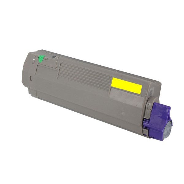 Toner compatibil OKI 43865721, Galben, 2000 pagini