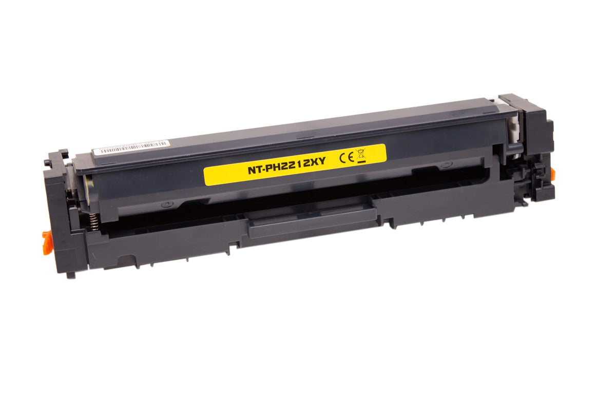 Toner compatibil HP 204X W2212X pentru HP Color LJ Pro M255dw (7KW64A) și HP Color LJ Pro MFP M282nw (7KW72A), Galben, 2.400 pagini...