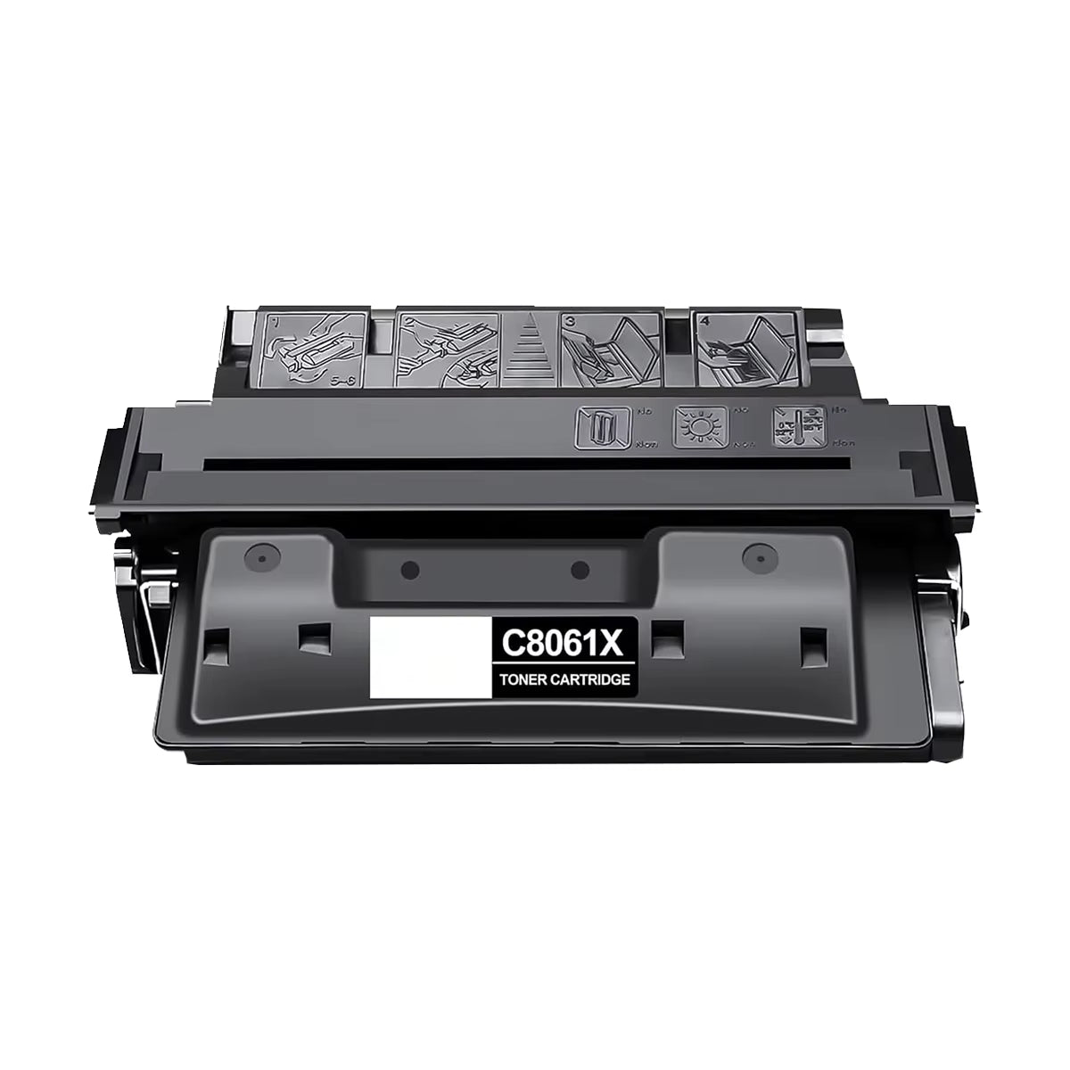 Toner compatibil HP 61X C8061X, Negru, 10000 pagini