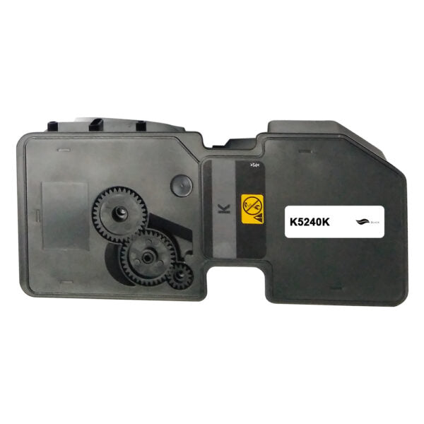 Toner compatibil Kyocera TK-5240K pentru Kyocera Mita ECOSYS M 5526 cdw, Kyocera Mita ECOSYS M 5526 cdn și Kyocera Mita ECOSYS P 5026 cdw, Negru, 4.000 pagini