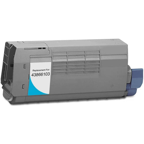 Toner compatibil OKI 44318607, Cyan, 11000 pagini