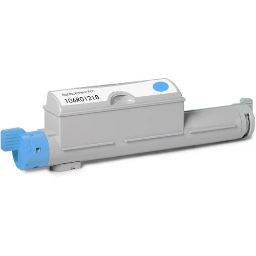 Toner compatibil Xerox 106R01218, Cyan, 12000 pagini