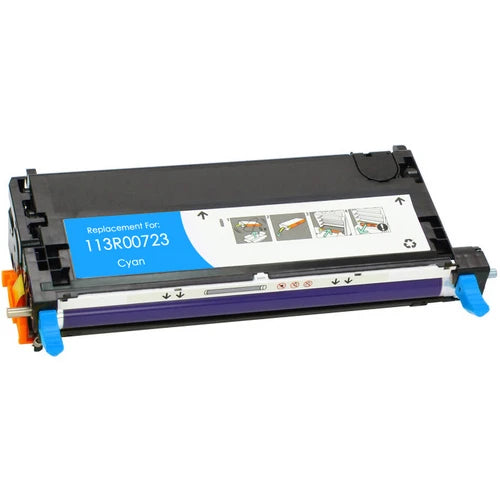Toner compatibil Xerox 113R00723, Cyan, 6000 pagini