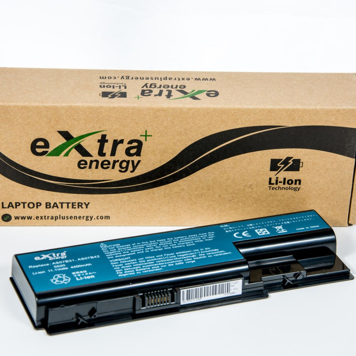 Baterie laptop Acer Aspire 5930 7535 AS07B31 AS07B41 AS07B61, 6 celule, 4400mAh, 11.1V, Li-Ion