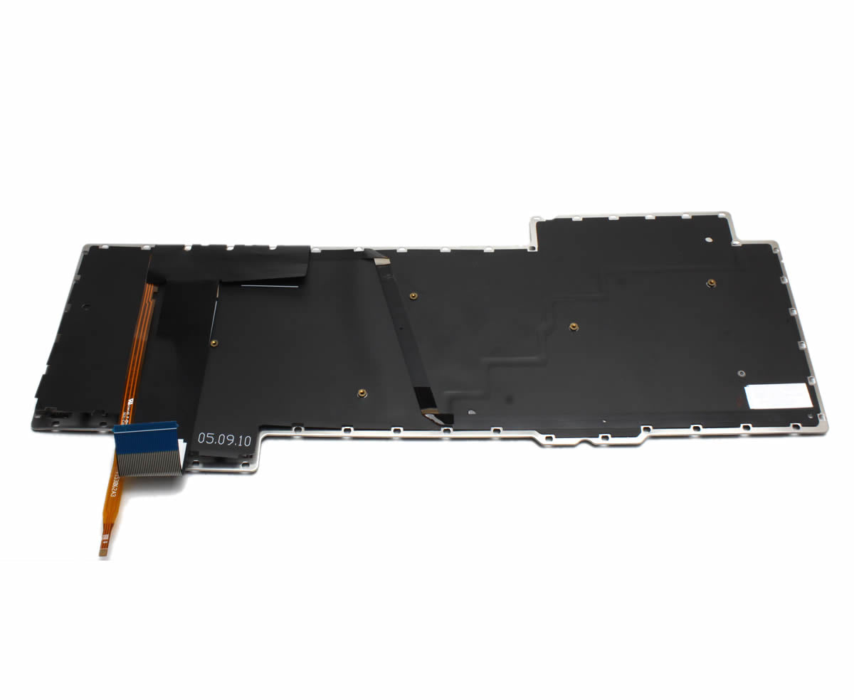 Tastatura laptop pentru Asus ROG G752 G752VT G752VY G752VS G752VM G752VSK iluminata fara rama, US International, iluminată, cu NumPad