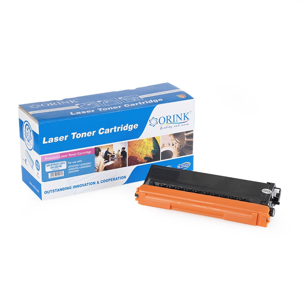 Toner compatibil Brother TN321, TN331, TN341, TN351, Magenta, 1500 pagini