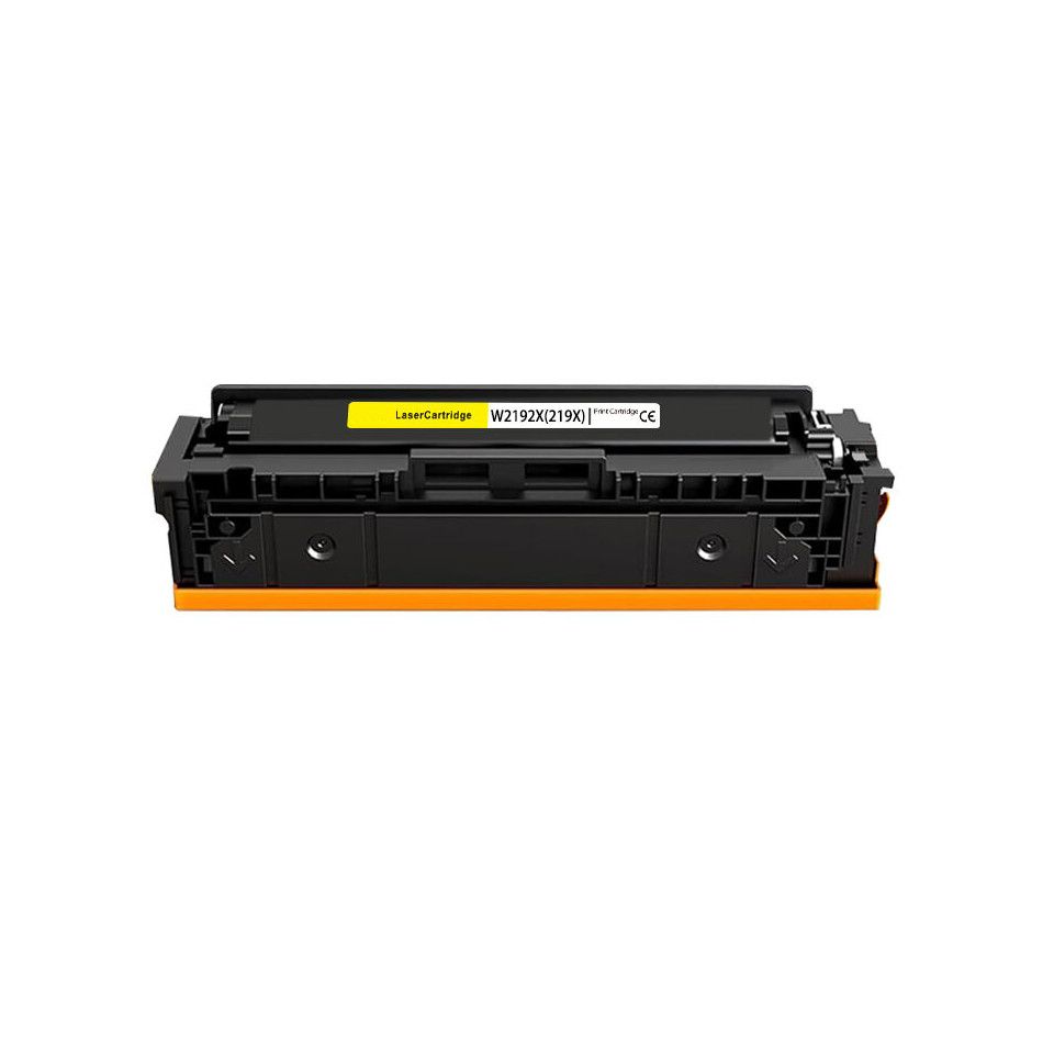 Toner compatibil HP 219X W2192X pentru HP Color LaserJet Pro 3202 și HP MFP 3302, Galben, 2.500 pagini