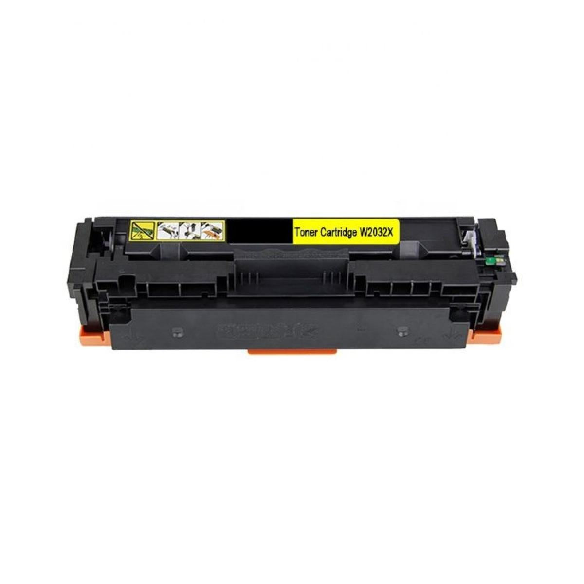 Toner compatibil Premium Economy HP 415X, Canon, W2032X, CRG055Y, Galben, 6000 pagini