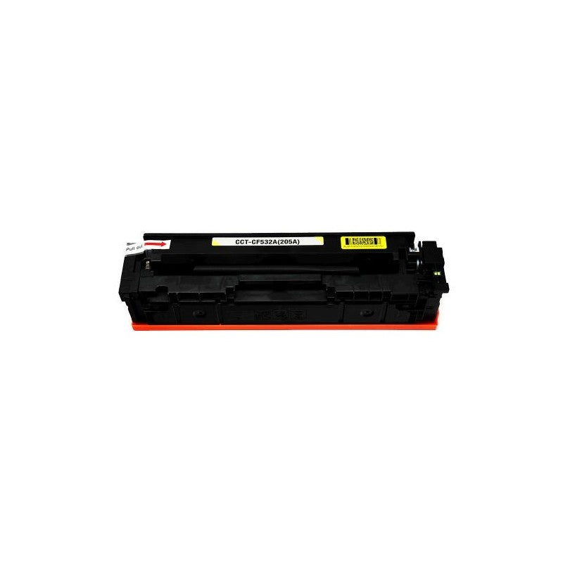 Toner compatibil HP 205A CF532A pentru HP Color LJ Pro MFP M181fw, HP Color LJ Pro MFP M180nw și HP Color LJ Pro M154nw, Galben, 900 pagini
