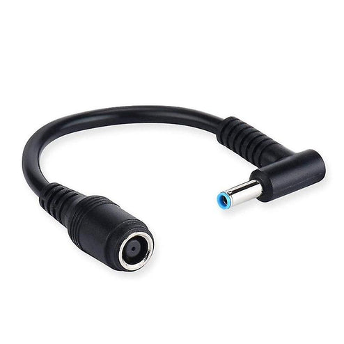 Cablu adaptor 7.4x5.0 female la 4.5x3.0 male (mufa albastra) cu pin