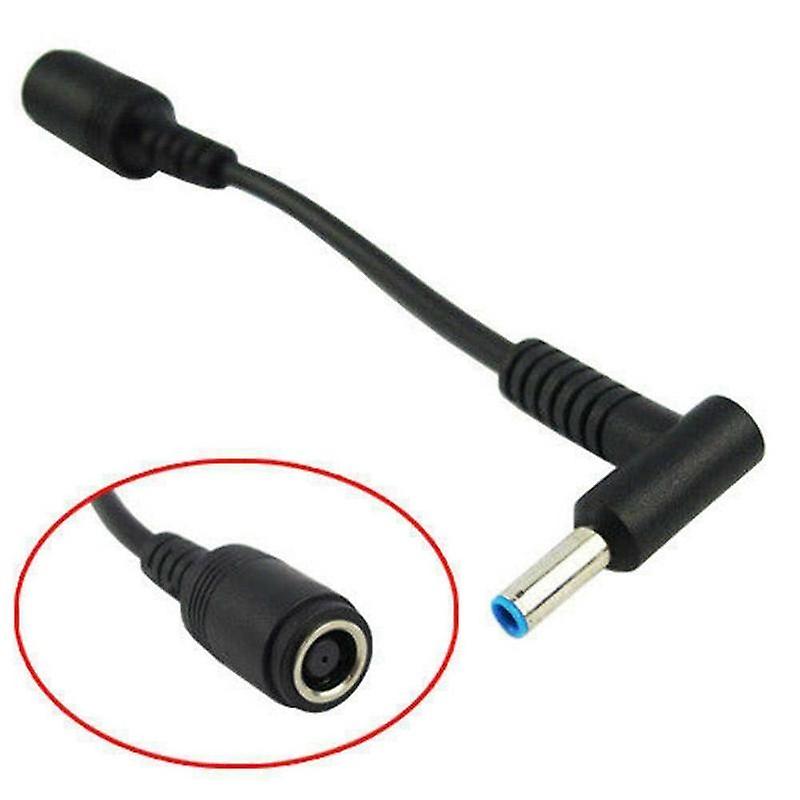 Cablu adaptor 7.4x5.0 female la 4.5x3.0 male (mufa albastra) cu pin