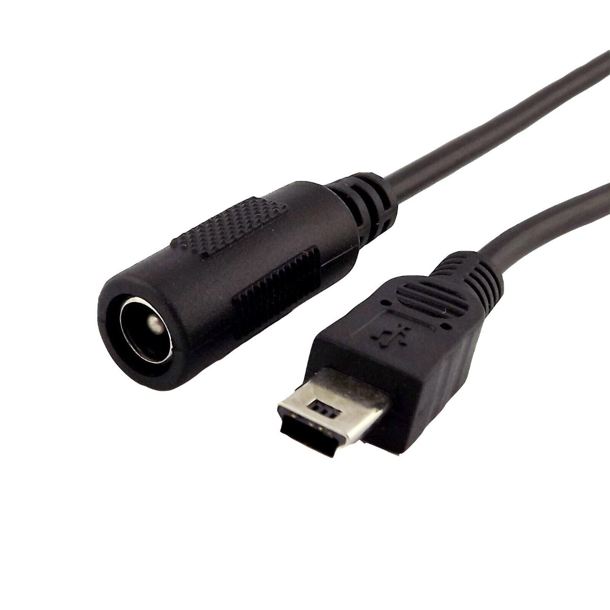 Cablu adaptor Mini USB 5pin male la DC 5.5x2.1 female