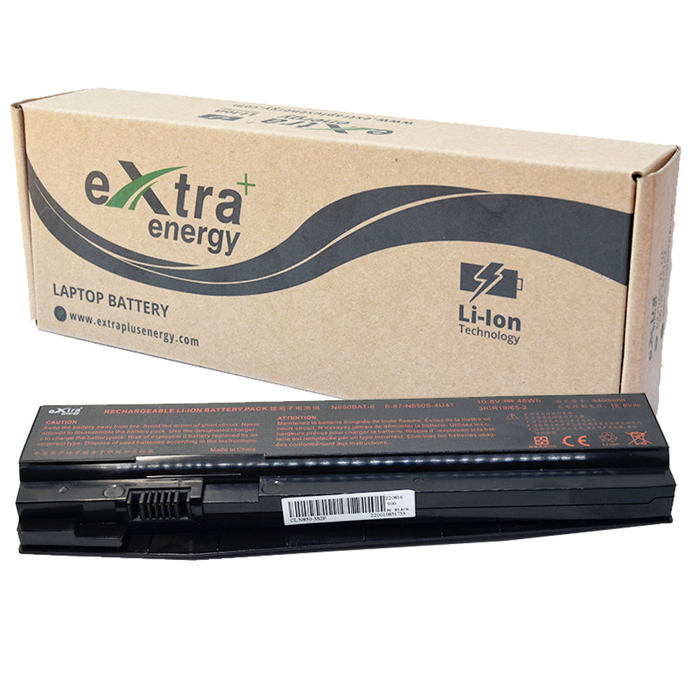 Baterie laptop Clevo N850 N855 N857 N870 N871 N875 Hyperbook N85 N85S N87 N87S N850BAT-6, 6 celule, 4400mAh, 10.8V, Li-Ion