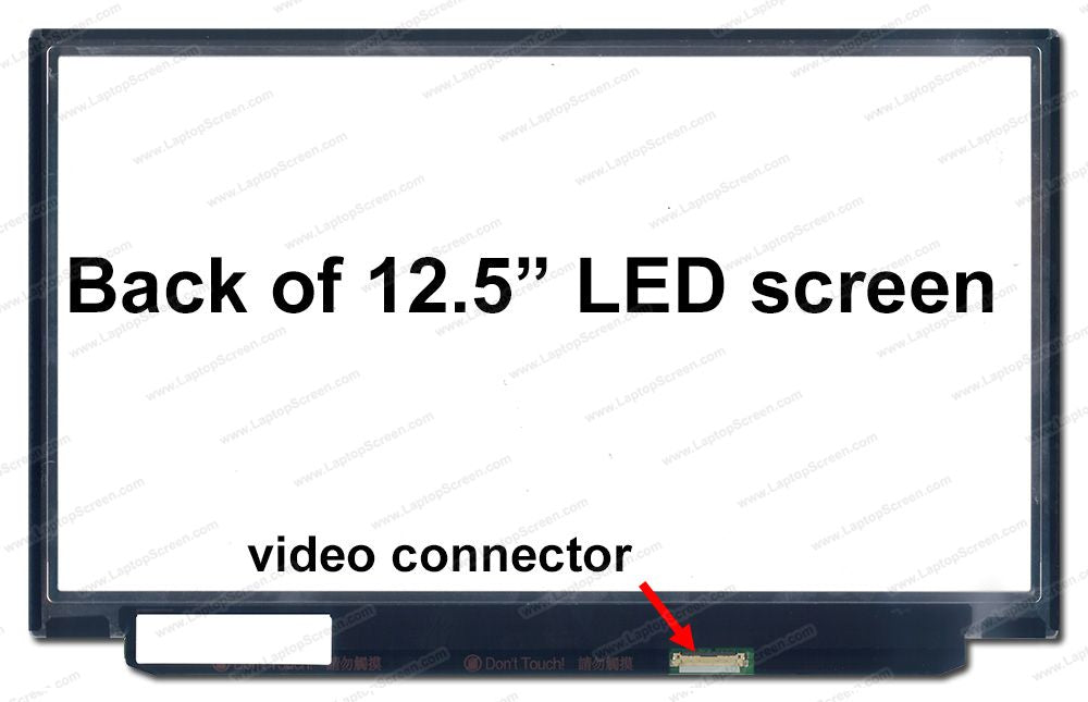 Display laptop 12.5 inch 1366 x 768 HD LED tn B125XTN01.0 30 pini fara prinderi