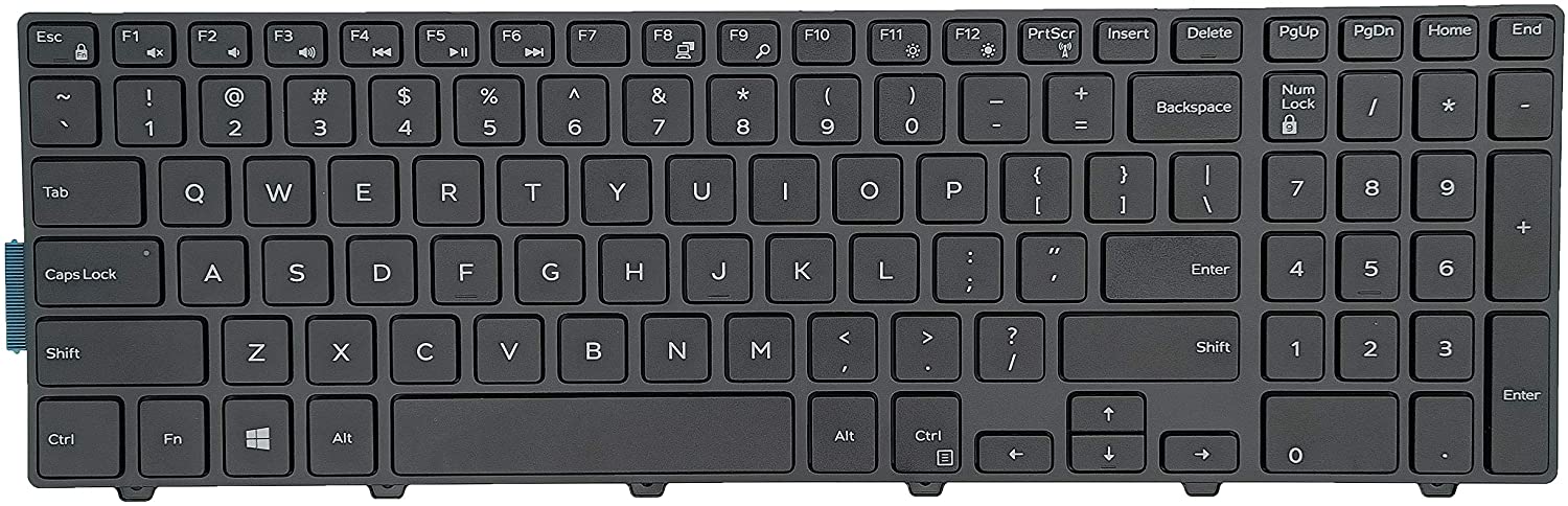 Tastatura laptop pentru Dell INSPIRON 17 5749 iluminata, US International, iluminată, cu NumPad