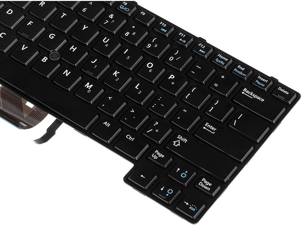 Tastatura laptop pentru Dell LATITUDE 6430U iluminata, US International, iluminată, fără NumPad