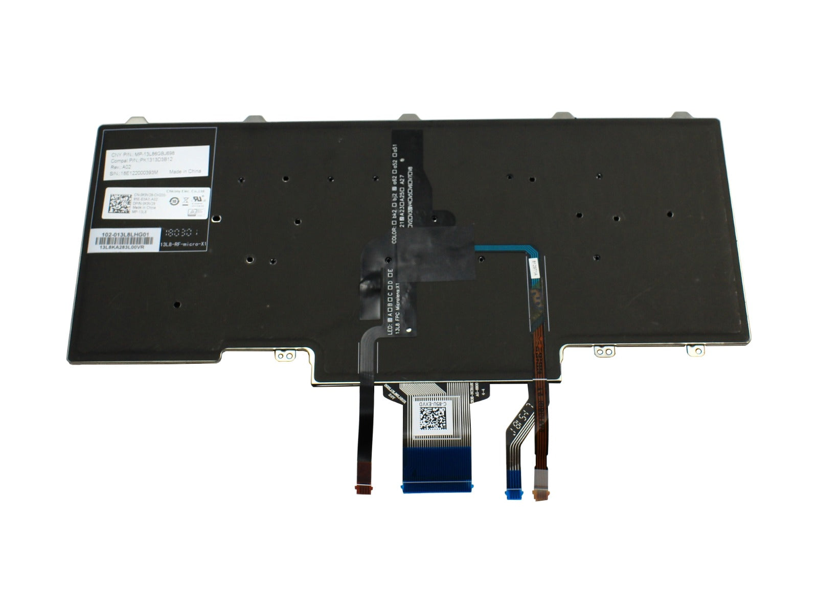 Tastatura laptop pentru Dell LATITUDE E7450 7490 7480 5480 5470 E7470 3350 E7470 E5470 3340 E7450 E5450 7350 3340 E7450 E5450 iluminata dual pointing UK, UK, iluminată, fără NumPad