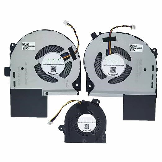 Set 3 coolere procesor laptop Asus ROG Strix GL703GS GL703GM GL703 S7B GL703GS-DS74 GL703GM-DS74 GL703GM-NS73 DFS601712M00T FK0A DFS593512MN0T FK08
