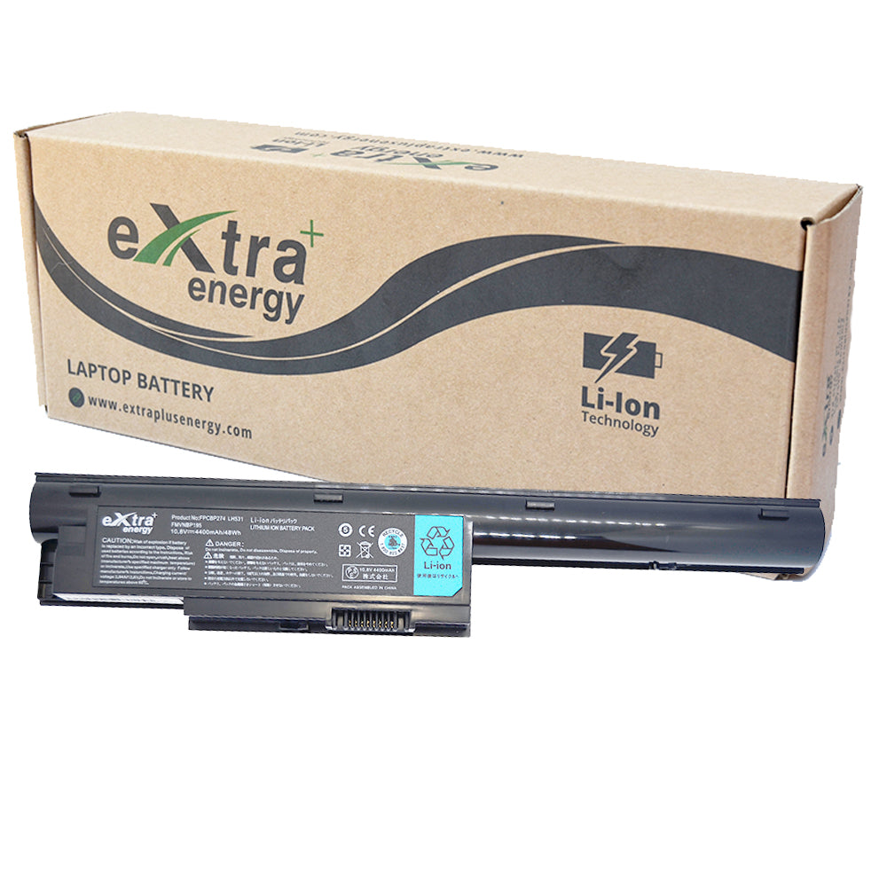 Baterie laptop Fujitsu LifeBook BH531 LH531 SH531 FPCBP274 FMVNBP195, 6 celule, 4400mAh, 10.8V, Li-Ion