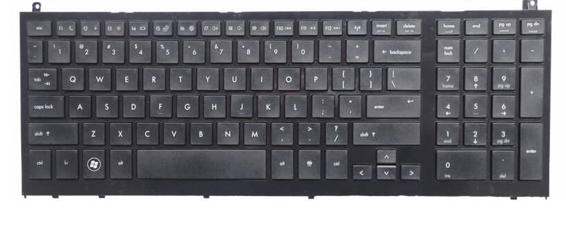 Tastatura laptop pentru HP PROBOOK 4520 4520S 4525 4525s cu rama, US International, fără iluminare, cu NumPad