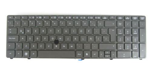 Tastatura laptop pentru HP ELITEBOOK 8770W 8760W 8760P 8770P UK, UK, fără iluminare, fără NumPad