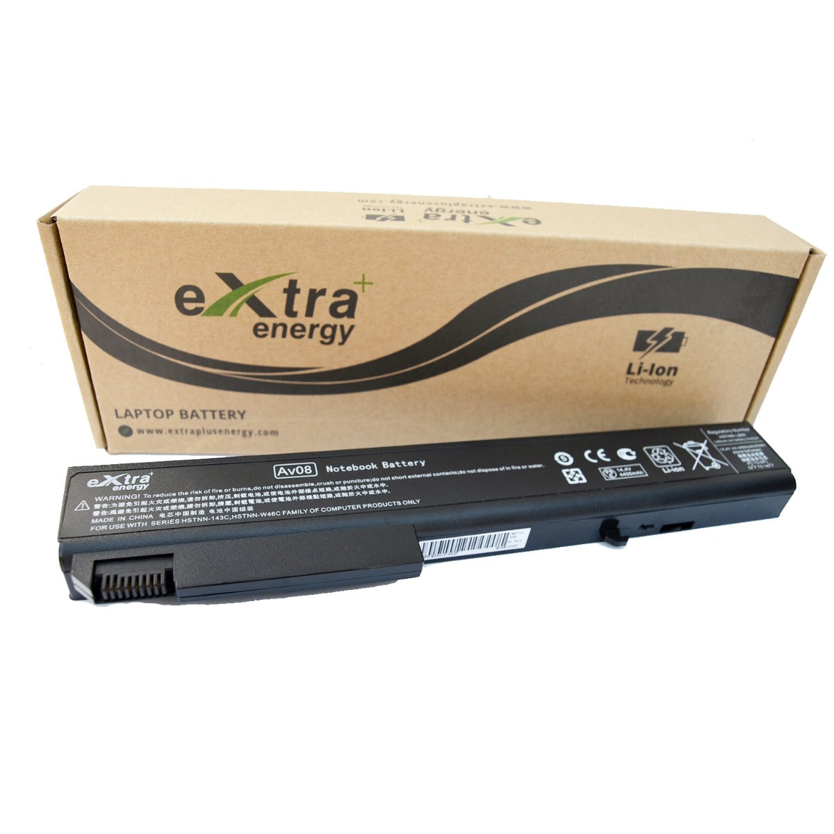 Baterie laptop HP EliteBook 8530w 8540p 8540w 8730p 8730w 8740w, 8 celule, 4400mAh, 14.4V, Li-Ion