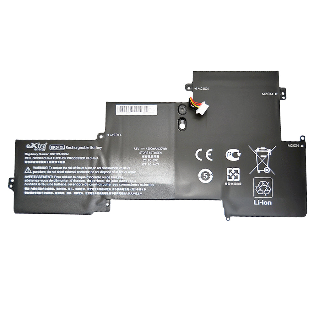 Baterie laptop HP EliteBook Folio 1020 G1 1030 G1 BR04XL, 4 celule, 4200mAh, 7.6V, Li-Polymer