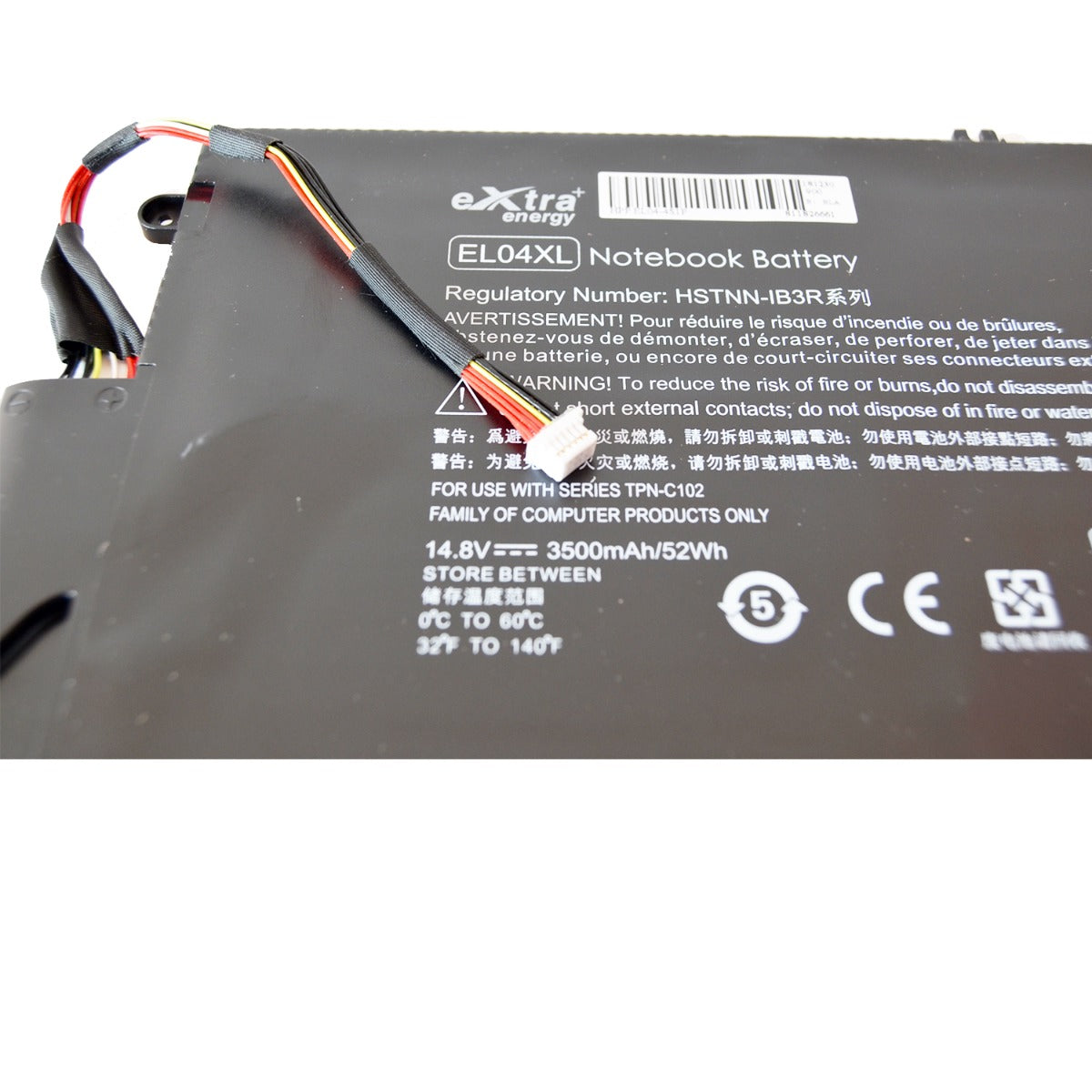 Baterie laptop HP EL04XL HP Envy 4 4-1000 4-1100 HSTNN-IB3R, 4 celule, 2700mAh, 14.8V, Li-Ion