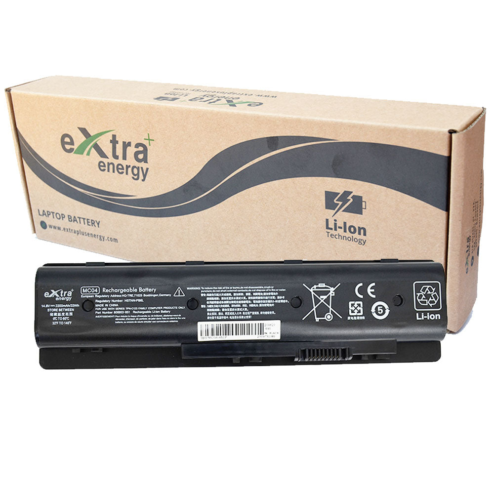 Baterie laptop HP Envy 17N 17R M7-N 15-AE100 17-N 17-R MC04 MC06062 N2L86AA TPN-C123 HSTNN-PB6L, 4 celule, 2200mAh, 14.8V, Li-Ion