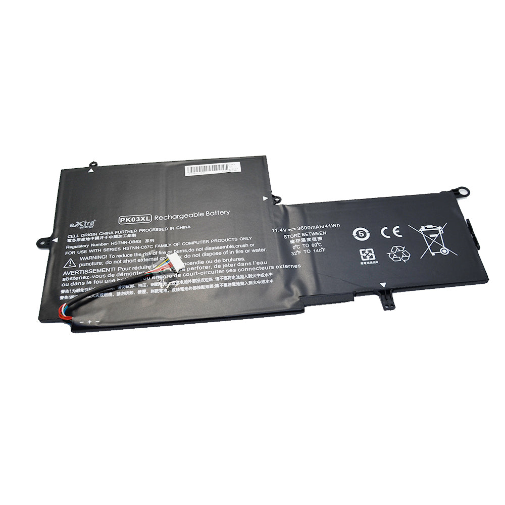 Baterie laptop HP Spectre X360 13-Y 13-4000 13T-4000 Pro x360 G1 G2 PK03XL HSTNN-DB6S TPN-Q157, 3 celule, 4800mAh, 11.4V, Li-Polymer