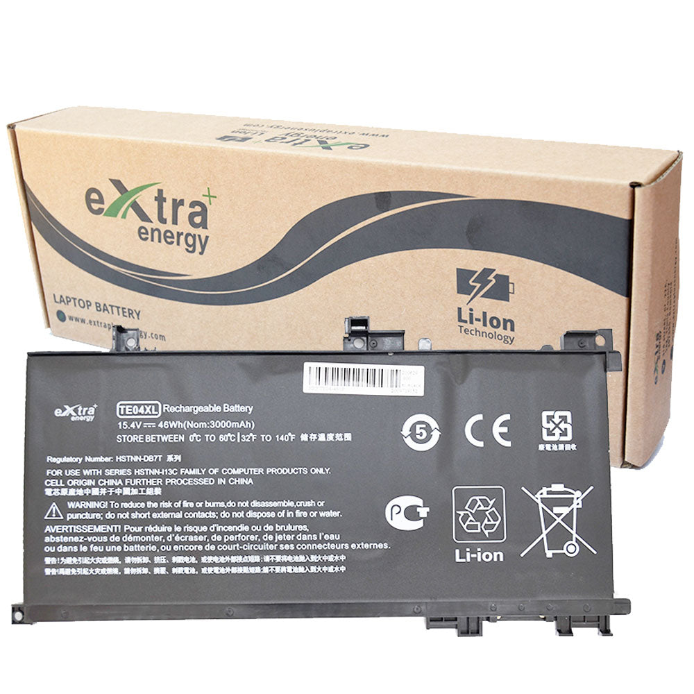 Baterie laptop HP TE04 TE04XL 905175-271 HSTNN-DB7T Omen 15-ax200 Pavilion 15-bc000, 4 celule, 2800mAh, 15.4V, Li-Polymer
