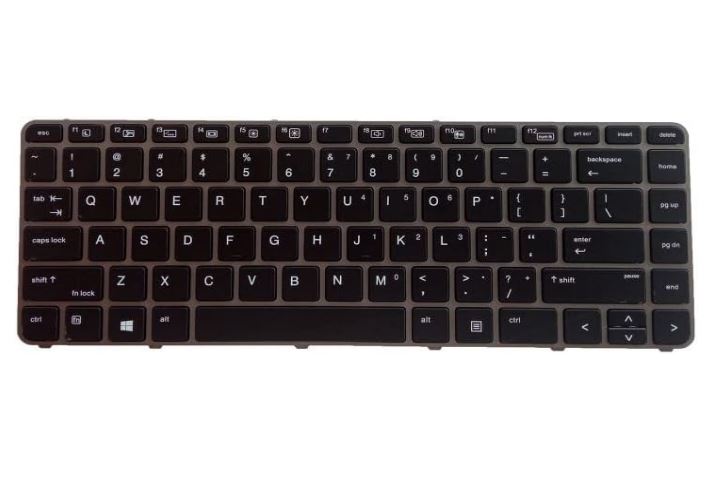 Tastatura laptop pentru HP Folio 1040 G3 844423-001 818252-001, US International, fără iluminare, fără NumPad