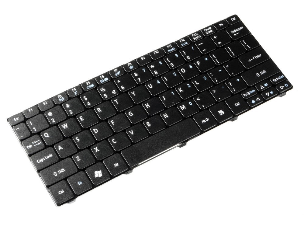 Tastatura laptop pentru Acer Aspire One AO521 D255 D257 D260 D270 eMachines EM350 Gateway LT2102, US International, fără iluminare, fără NumPad