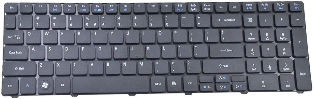 Tastatura laptop pentru Acer E1-521 E1-531 E1-531G E1-571 E1-571G E1-571G E1-531-B9606G50Mnks, US International, fără iluminare, cu NumPad