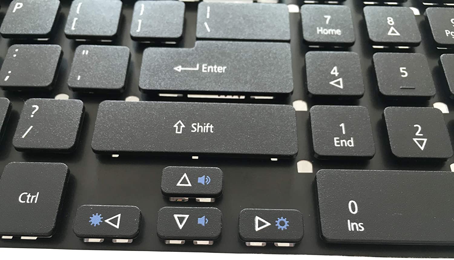 Tastatura laptop pentru Acer Aspire 5342 5755G E5-511, US International, fără iluminare, cu NumPad