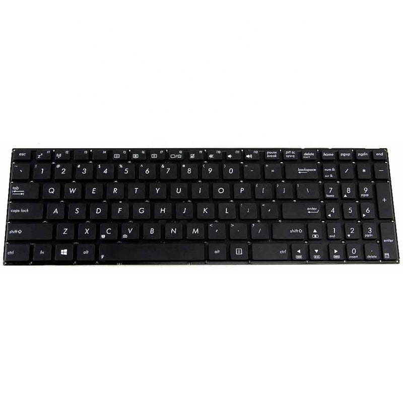 Tastatura laptop pentru Asus X551 X551C X551CA X551M X551MA X551MAV model 2, US International, fără iluminare, cu NumPad