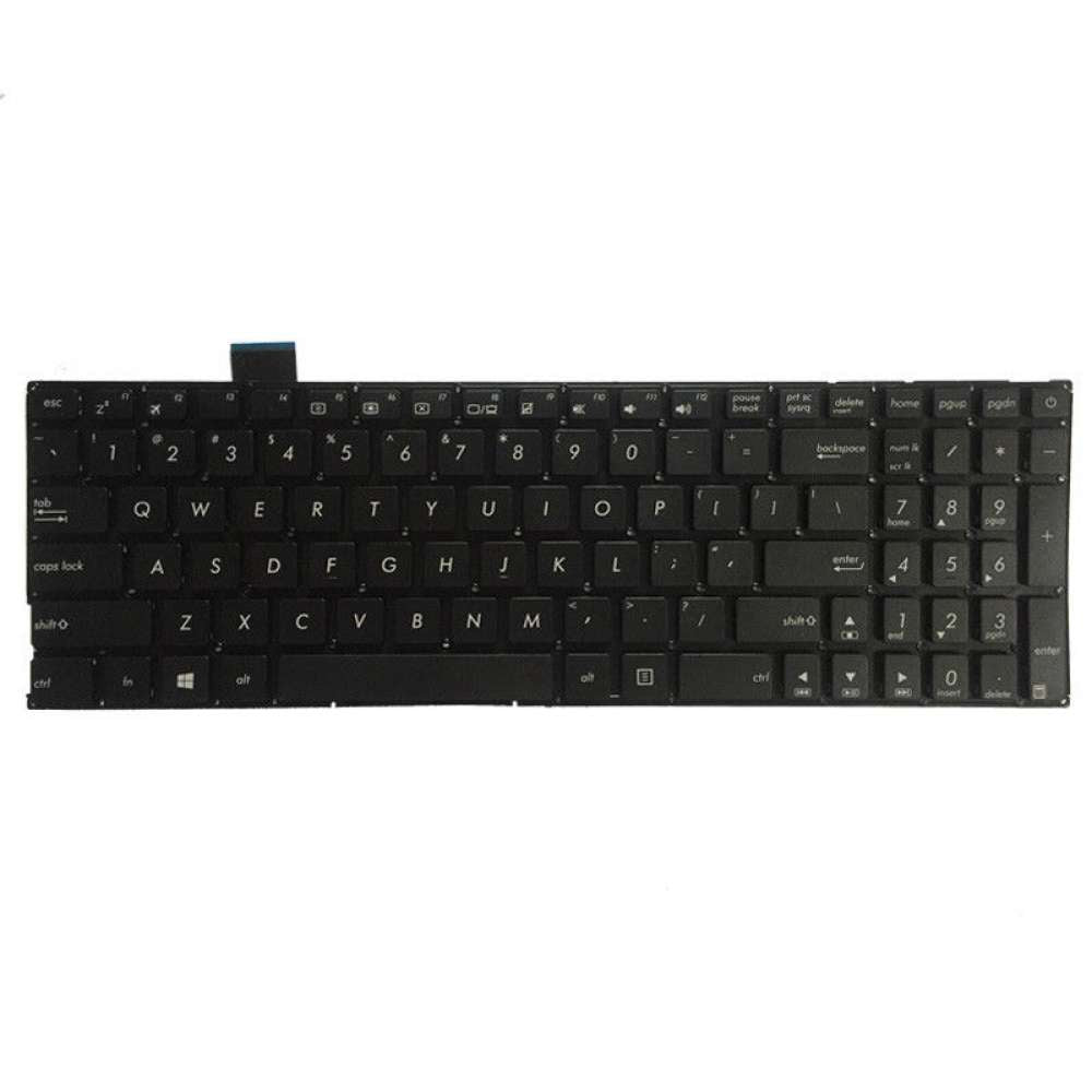 Tastatura laptop pentru Asus VivoBook X542 X542BA X542B X542U X542UR X542UQR X542, US International, fără iluminare, cu NumPad