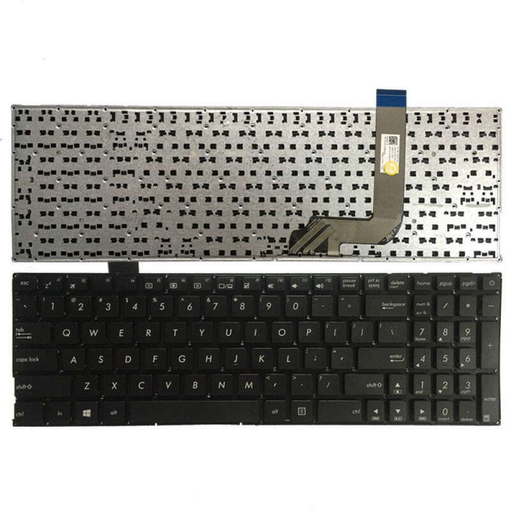 Tastatura laptop pentru Asus VivoBook X542 X542BA X542B X542U X542UR X542UQR X542, US International, fără iluminare, cu NumPad