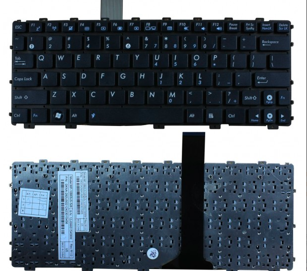 Tastatura laptop pentru Asus Eee PC 1011CX 1011PX 1015P 1015PD fara rama, US International, fără iluminare, fără NumPad