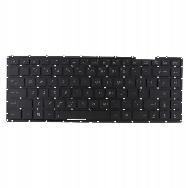 Tastatura laptop pentru Asus R455L R409C R455W R454W Y483L W419 W419L W409L K455L F455L, US International, fără iluminare, fără NumPad